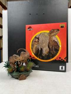 Figurine - Iron Studios - Just the Two Raptors - Jurassic Park 1/10 Deluxe Art Scale - Resin | Catawiki