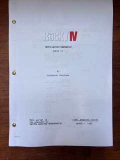 Rocky IV (1985) - Sylvester Stallone, Dolph Lundgren, Carl Weathers, Brigitte Nielsen, Talia Shire, Burt Young - United Artists & Metro-Goldwyn-Mayer (MGM) | Catawiki