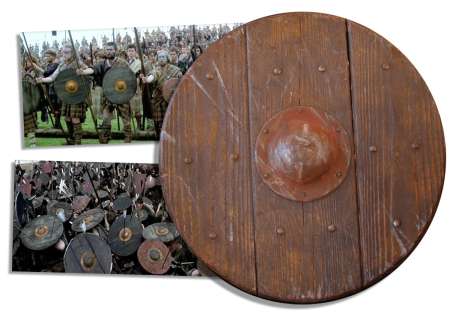 Braveheart Prop Shield Seen in Onscreen Battles in the 1995 Best Picture Epic | Nate Sanders