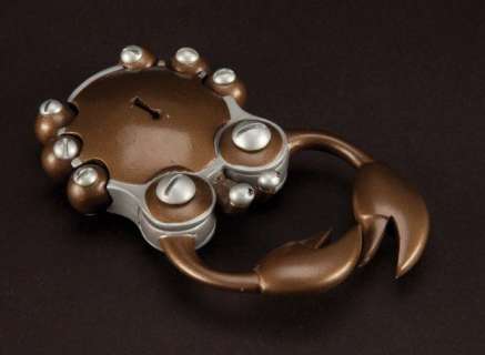 Lot 1288 - The Cat in the Hat screen-used crab lock w/ dsply