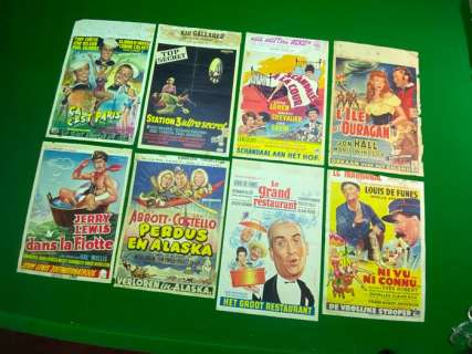 Louis de Funes-Jerry Lewis- Sophia Loren- Chevalier- Tony Curtis - l’ombre du passé e.a. - Le grand restaurant/ dans la flotte/ perdu en Alaska | Catawiki