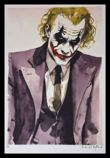Joker - Heath Ledger - watercolor edition by Emma Wildfang - Large size | Catawiki