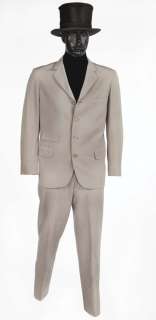 Lot 414 - Louis Jourdan suit, tie, collar, and top hat Gigi