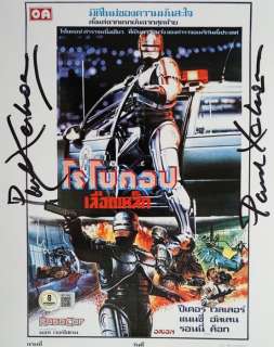 Robocop (1987) - Signed by Paul Verhoeven (Director) | Catawiki