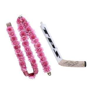 LOVE GURU, THE (2008) - Lot 1145 - Justin Timberlake Autographed Hockey Stick and Elephant Flower Garland