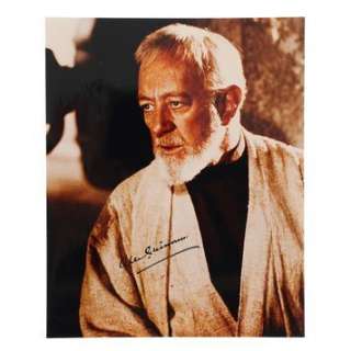 STAR WARS: A NEW HOPE (1977) - Lot 1367 - Alec Guinness-autographed Photo