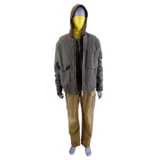 MARVEL‘S IRON FIST (T.V. SERIES, 2017-2018) - Lot 461 - Danny Rand‘s Face Mask with Triad Parlay Meeting Costume and Stunt Jacket