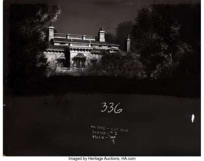 Original matte painting from Another Thin Man. ...