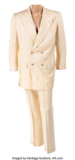 Peter O‘Toole "Alan Swann" signature white suit from My Favorite Year....
