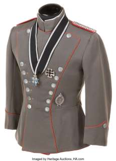 George Peppard "Lt. Bruno Stachel" signature military jacket from The Blue Max....