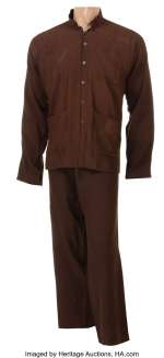 Bruce Lee "Lee" shirt and pants from Enter the Dragon.... | Profiles in History