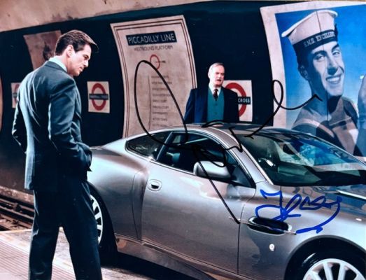 Pierce Brosnan and John Cleese - James Bond and Q Die Another Die 2002 | Catawiki