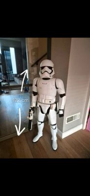 Star Wars - XXL (120 cm) - Stormtrooper Battle buddy - with Gun - Electronic Talking XL Figure - - Jakks Pacific | Catawiki