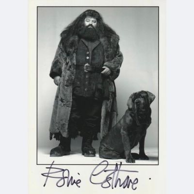 Harry Potter - Signed by Robbie Coltrane (+) (Hagrid) | Catawiki