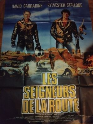 DAVID CARRADINE SYLVESTER STALLONE - DEATH RACE 2000 - 1970s