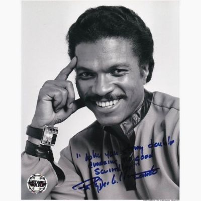 Star Wars - Signed by Billy Dee Williams (Lando Calrissian)