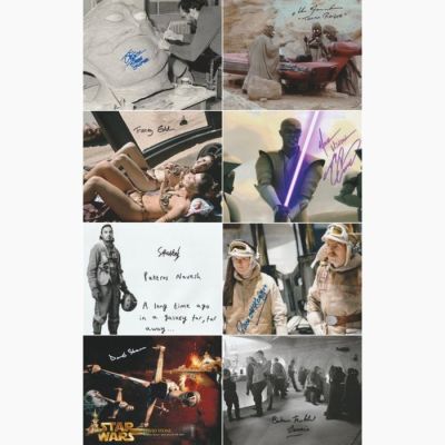 Star Wars - Big Lot of 8 Autographs! | Catawiki