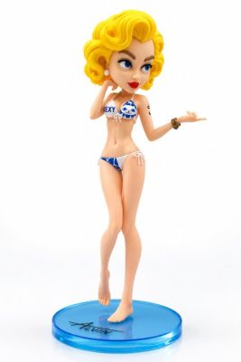 Alvin Silvrants - Sculpture, Curvy sexy bikini Marilyn Monroe - designer toy/statue - 28 cm - Plastic - 2026 | Catawiki