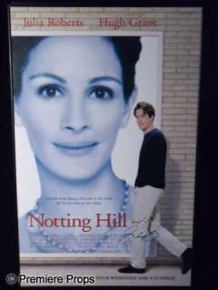 Lot 523 - Notting Hill (1999) Hugh Grant and Julia Roberts Autographed One Sheet