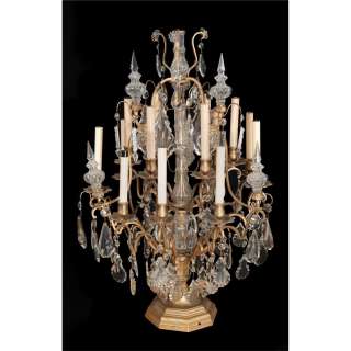 Lot 352 - Pair of French candelabras used in numerous MGM productions