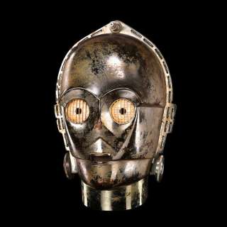 STAR WARS: RETURN OF THE JEDI (1983) - Lot #362 : Anthony Daniels Collection: Screen-Matched Light-up C-3PO (Anthony Daniels) Head