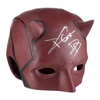 MARVEL‘S DAREDEVIL (T.V. SERIES, 2015-2018) - Lot #213 : Charlie Cox-Autographed Daredevil Cowl