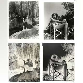 REAR WINDOW (1954) - Lot #1283 : Pair of Grace Kelly Promotional Photographs with Negative Transparencies