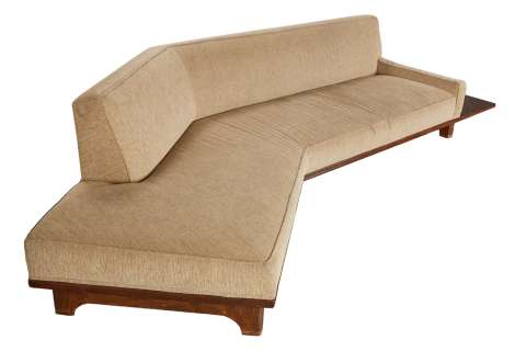 David Lynch | "Lost Highway" Style Boomerang Sofa | Julien’s