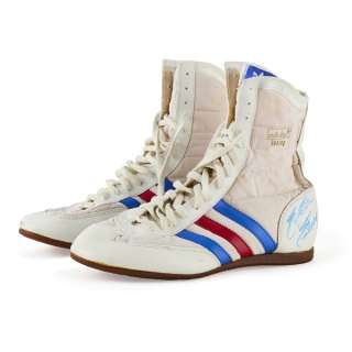 Sly Stallone Signed Adidas Shoes Rocky IV | Studio Auctions