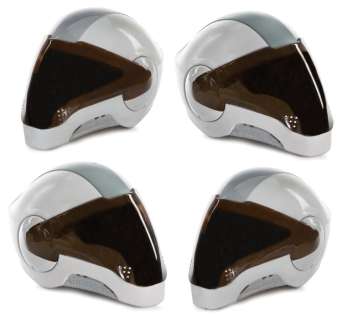 "Peacekeeper" (4) helmets from The Hunger Games: Mockingjay - Part 1 . | Profiles in History