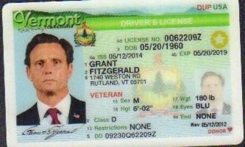 Lot 137 - Scandal prop ID card