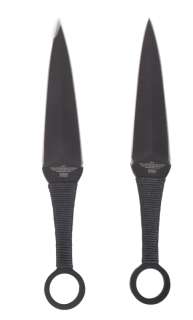 Lot 355 - SYLVESTER STALLONE "THE EXPENDABLES" THROWING KNIVES