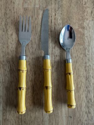 Knife, Fork, Spoon ~ Props from the 1960‘s TV Show "Gilligan‘s Island"