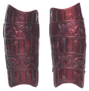 A Pair of "Planet of the Apes" Chimp Armor Shin Plates. | Van Eaton Galleries