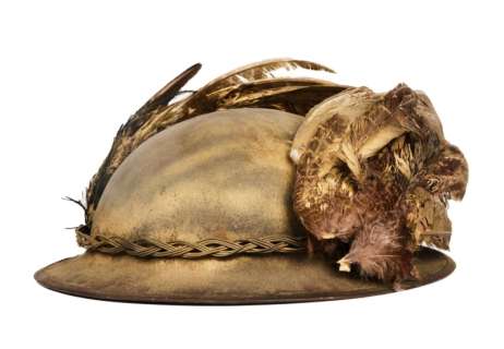 Lot 1287 - JFK: TOMMY LEE JONES "CLAY SHAW" WWI "HERMES" COSTUME HELMET