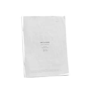 Lot #83 – Grey’s Anatomy (2005- ) Production Used Script Ep 1519