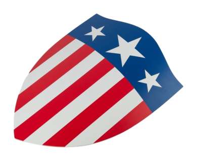 CAPTAIN AMERICA - THE FIRST AVENGER: CHRIS EVANS "CAPTAIN AMERICA" SHIELD PROP (WITH DVD) | Julien’s