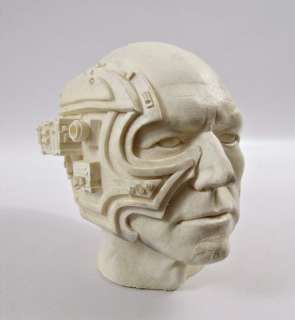 Star Trek Next Generation Capt Picard (Patrick Stewart) Locutus Of Borg Life-Head Maquette | Premiere Props