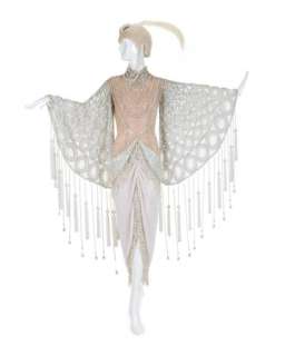 Lot 255 - ERTE: "STARDUST" GOWN AND CLOCHE