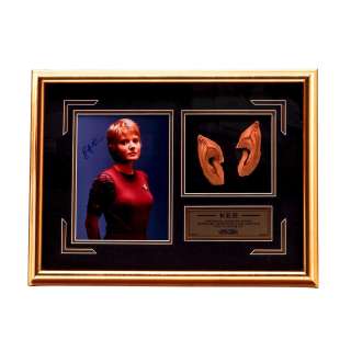 Star Trek Voyager (1995-2001) Kes Jennifer Lien Original Ocampa Ears & Autographed Photo | VIP Fan Auctions