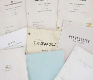 Film & Television | Various Production Scripts | Julien’s