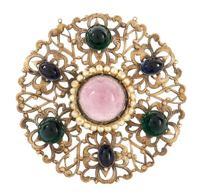 Bette Davis Et Al. | Lot #151 - Brooch from "The Private Lives of Elizabeth and Essex" by Joseff | Julien’s