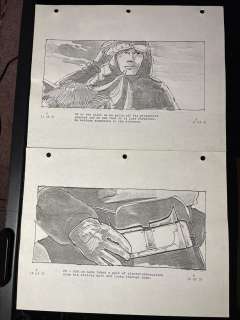 Original Star Wars Storyboards Empire Strikes Back Hoth Tauntaun Prop COA | Mynt Auctions