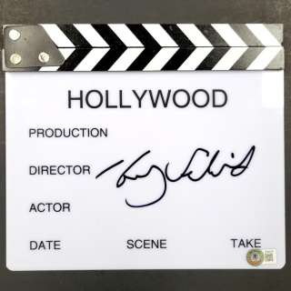 Henry Selick Signed Clap Board from The Nightmare Before Christmas Beckett Authenticated | Mynt Auctions