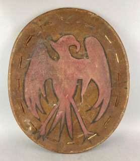 Screen Used Indian Shield Canvas Prop | misc / divers