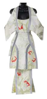 Lot 1911 - Lady Gaga worn Japanesque abstract camouflage ensemble.