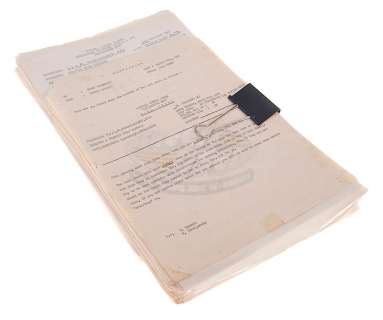 Lot 15 - Apocalypse Now - Collection of 86 Original Production Used Call Sheets