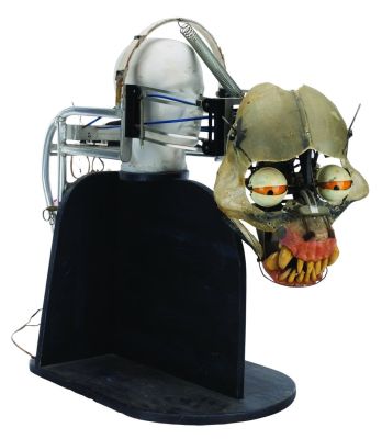 Lot 81 - A "Goosebumps: Escape from Horrorland" Animatronic Head & Harness. | Van Eaton Galleries