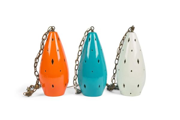 Paul Reubens | Lot 78 - “Pee-wee’s Playhouse” Bedroom Hanging Lights (3) | Julien’s