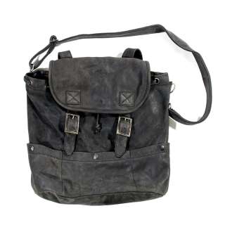 The Girl with the Dragon Tattoo - Lot 76 - Lisbeth Salander Hero Black Leather Bag from The Girl with the Dragon Tattoo